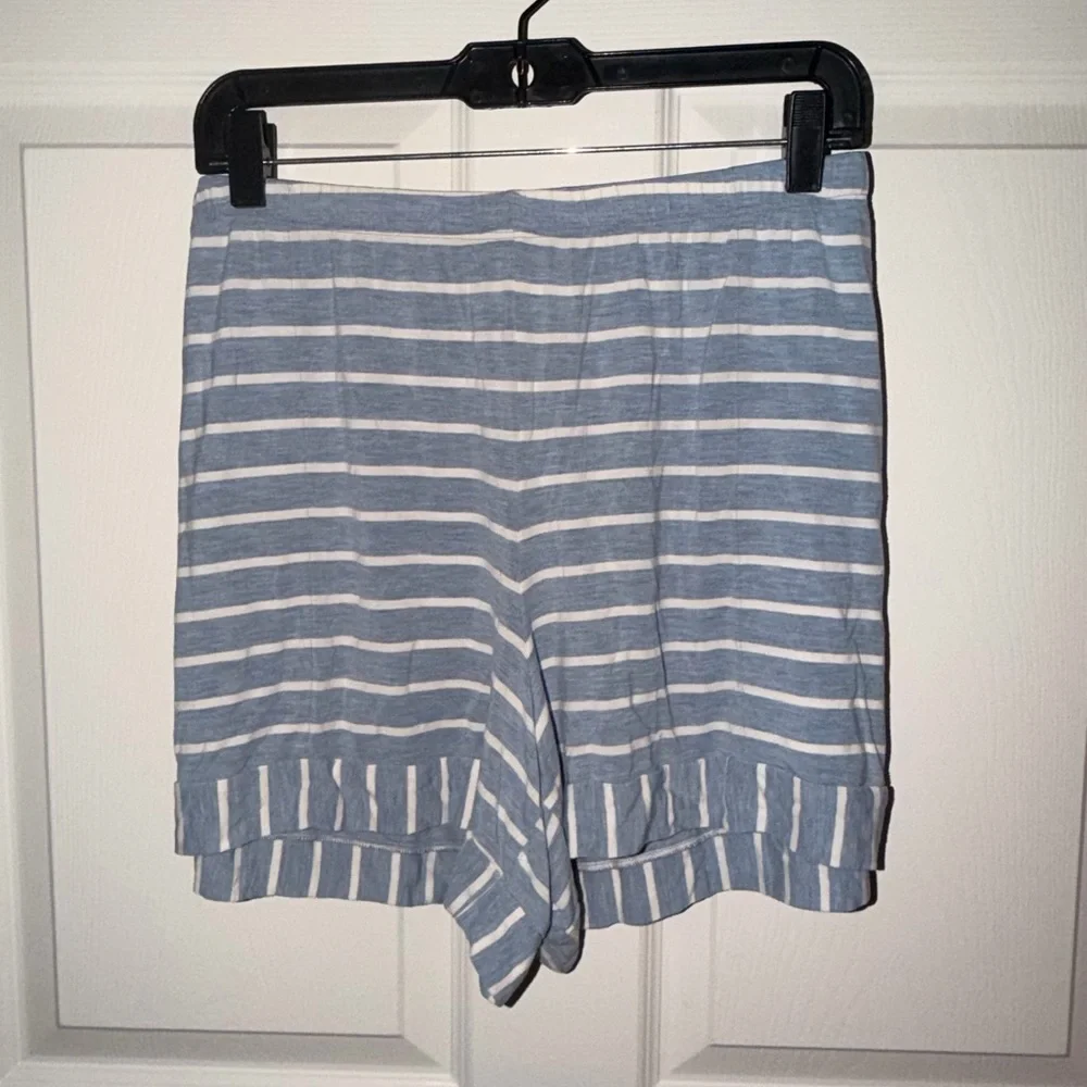 Soma Pajama Set XL Blue Lounge Sleepwear Tank Shorts Set - Picture 5 of 9
